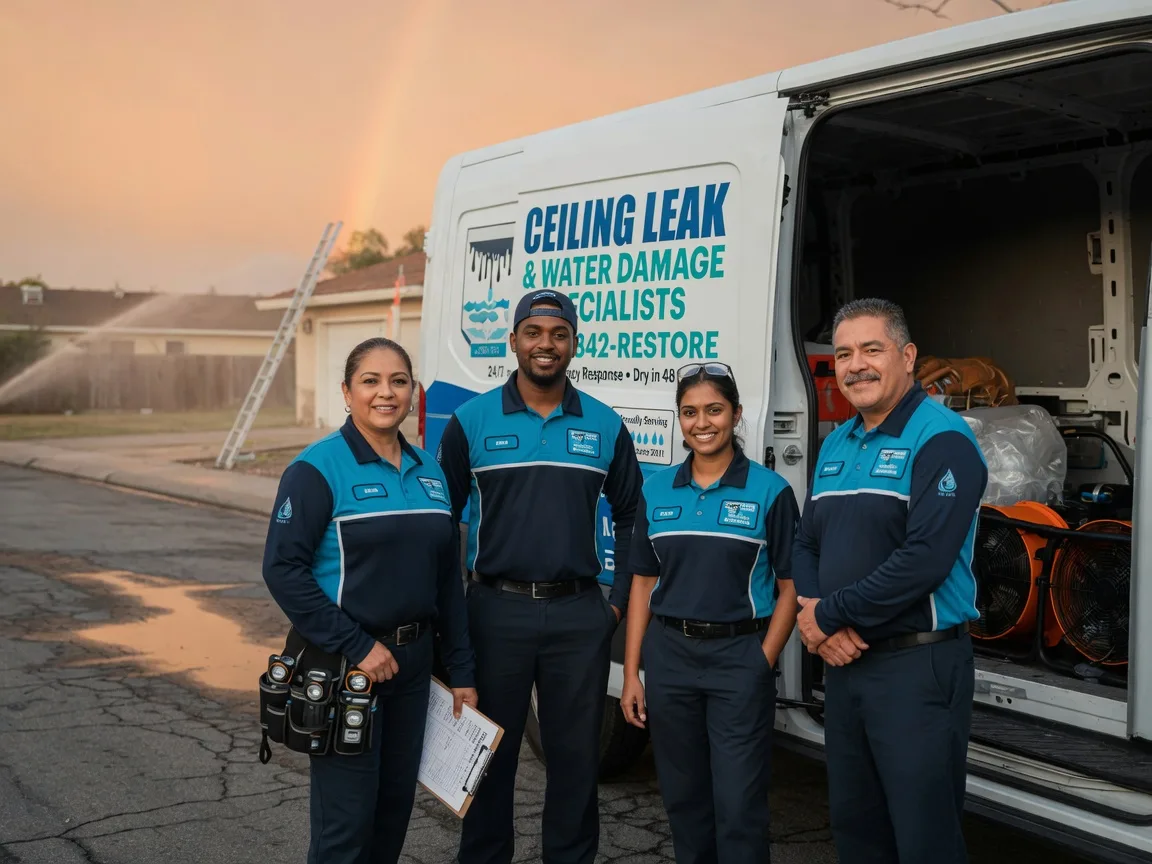 Ceiling Leak Cleanup company in Cyril, OK