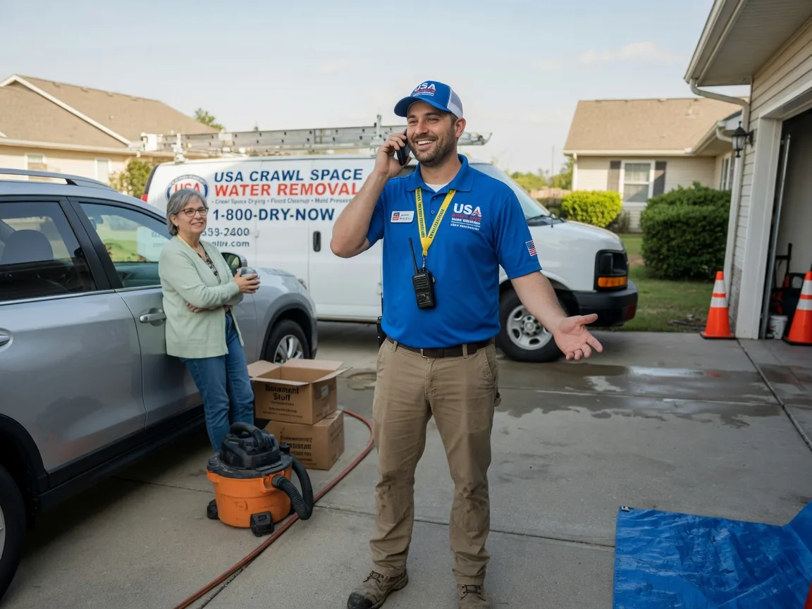 Crawl Space Water Removal Cyril, OK FAQs